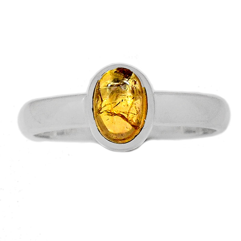 Imperial Topaz Cabochon Ring - ITCR35