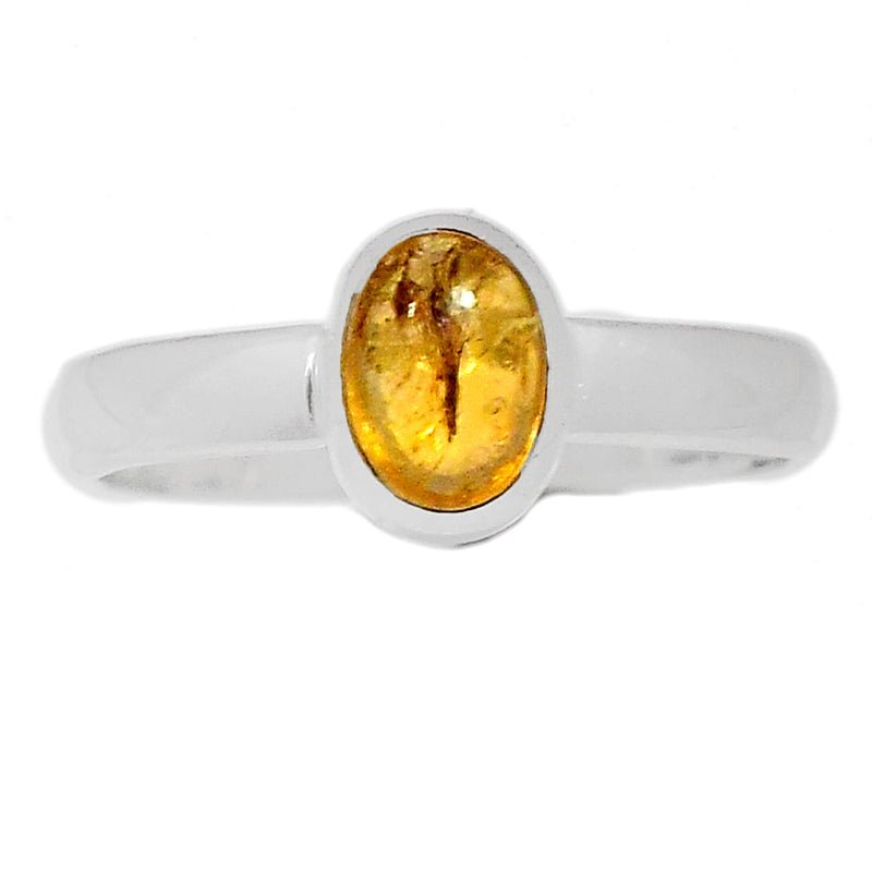 Imperial Topaz Cabochon Ring - ITCR36