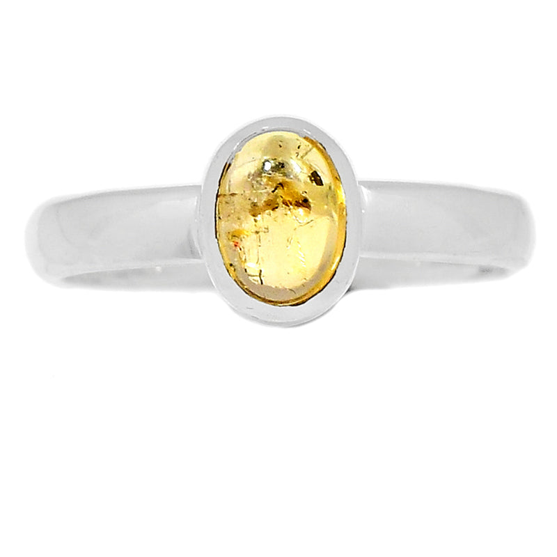 Imperial Topaz Cabochon Ring - ITCR42