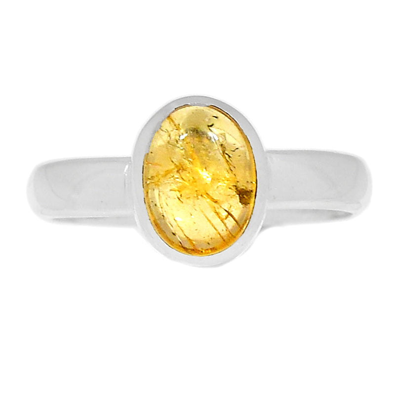 Imperial Topaz Cabochon Ring - ITCR46