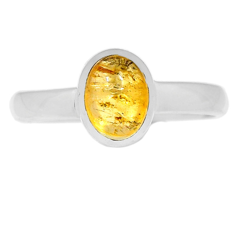 Imperial Topaz Cabochon Ring - ITCR47