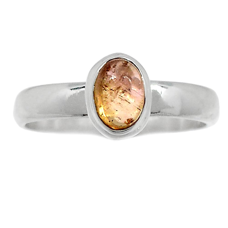 Imperial Topaz Cabochon Ring - ITCR4