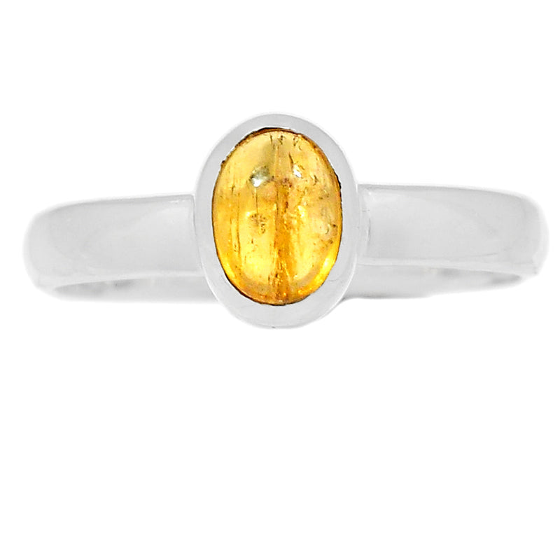 Imperial Topaz Cabochon Ring - ITCR50
