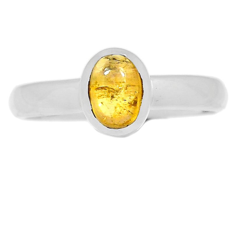 Imperial Topaz Cabochon Ring - ITCR51