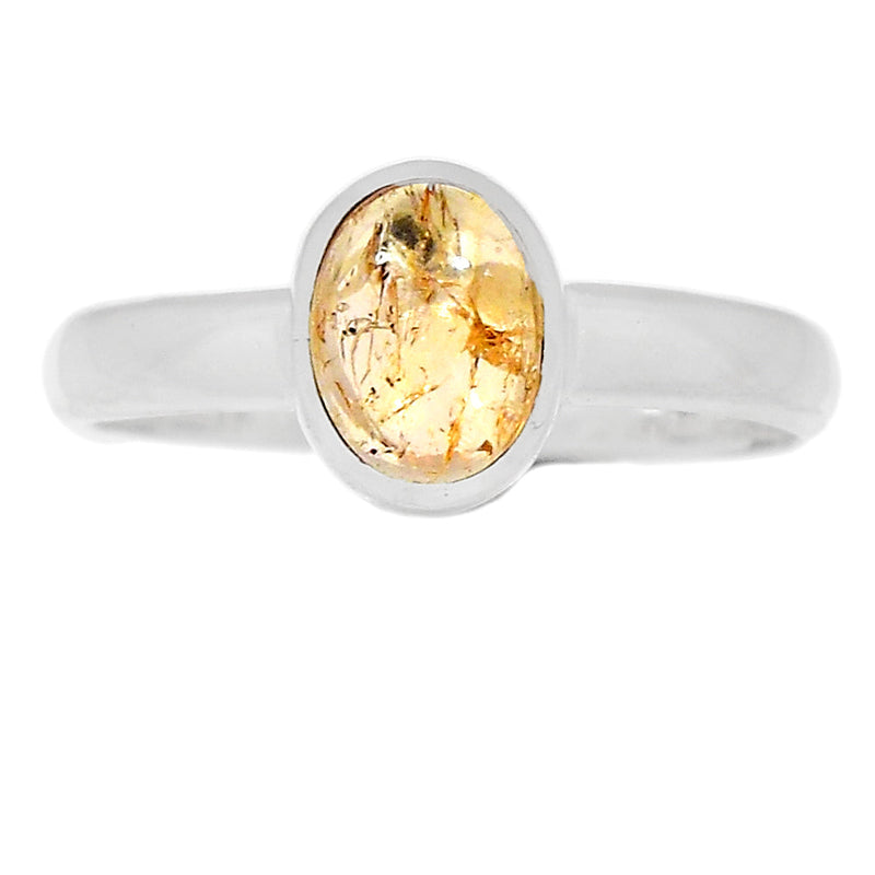 Imperial Topaz Cabochon Ring - ITCR53