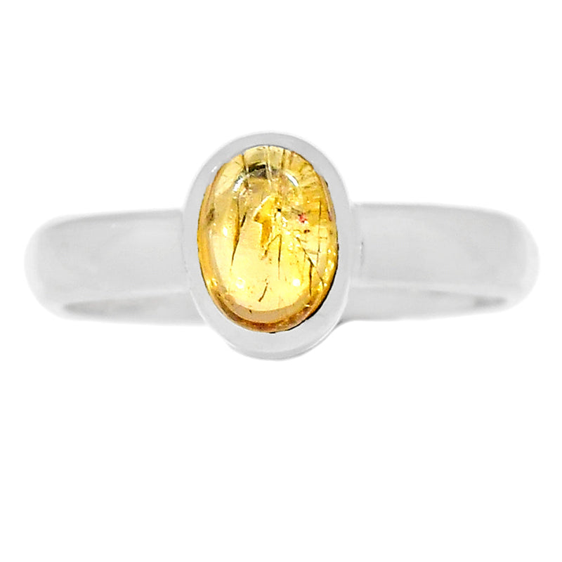 Imperial Topaz Cabochon Ring - ITCR54