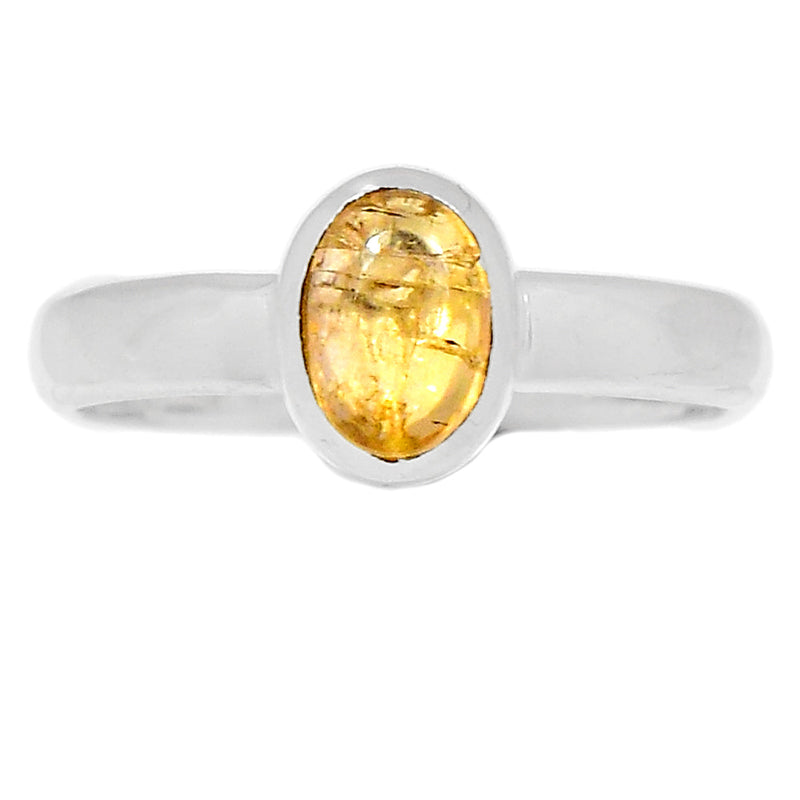 Imperial Topaz Cabochon Ring - ITCR57