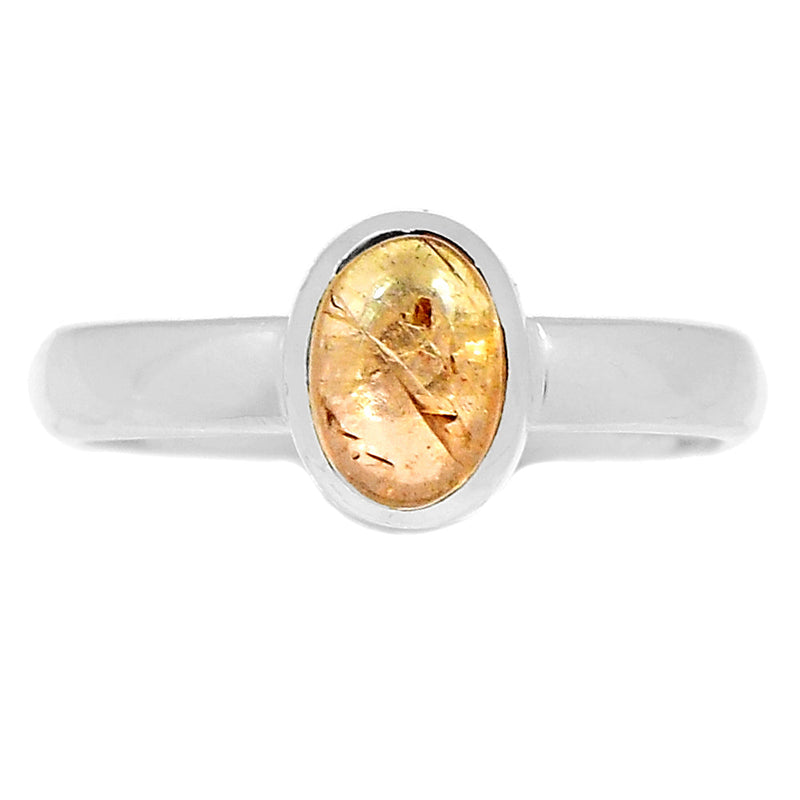 Imperial Topaz Cabochon Ring - ITCR60