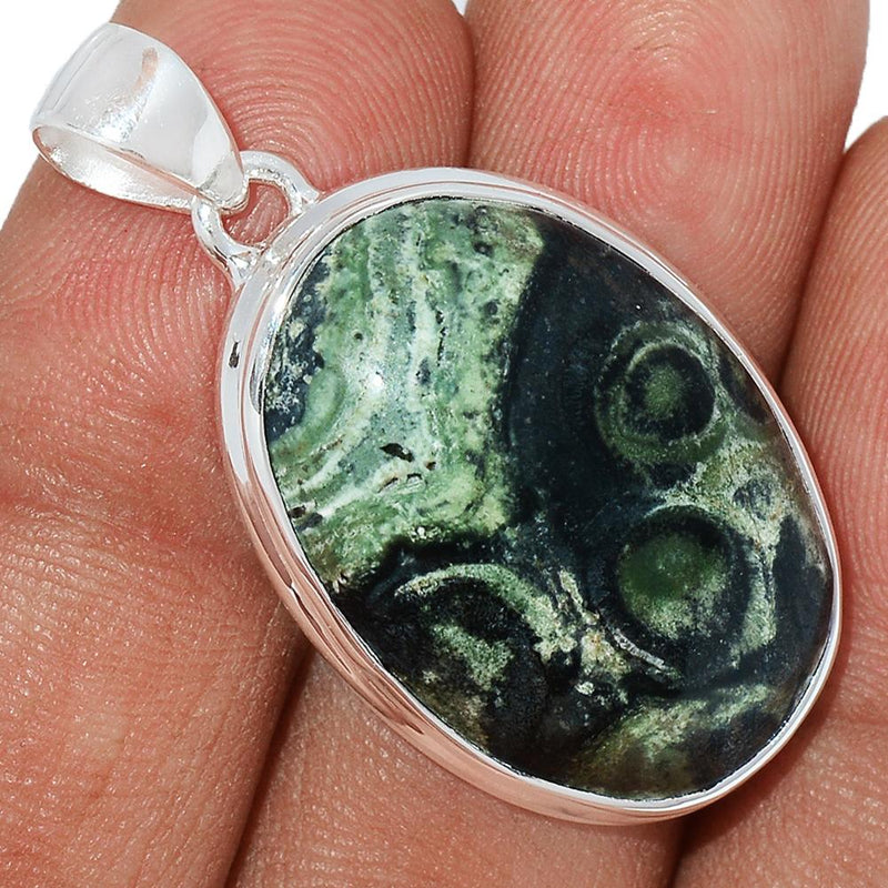 1.5" Kambaba Ocean Jasper Pendants - KOJP261