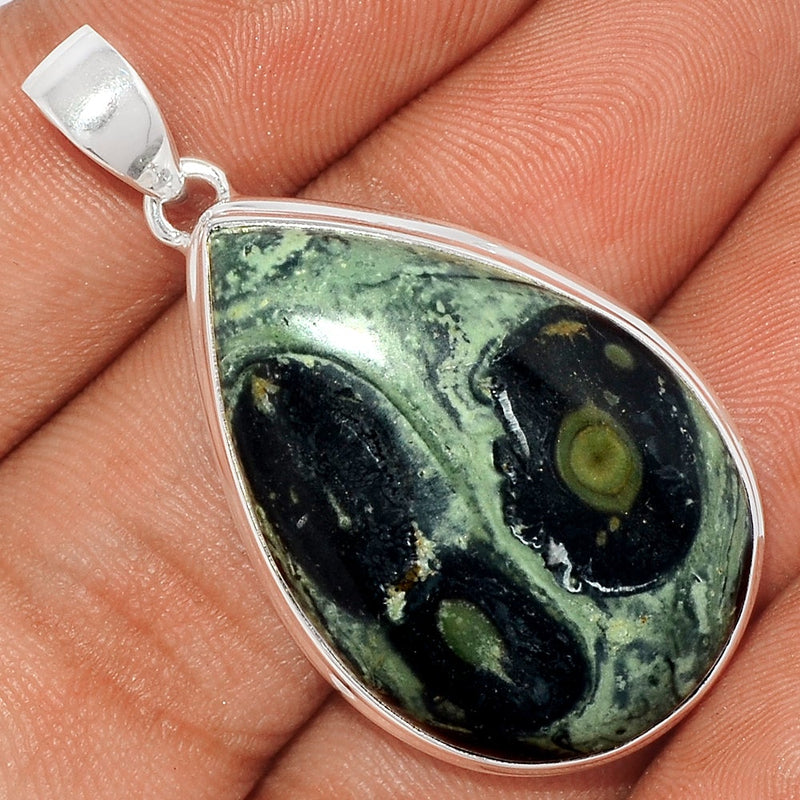 1.7" Kambaba Ocean Jasper Pendants - KOJP287