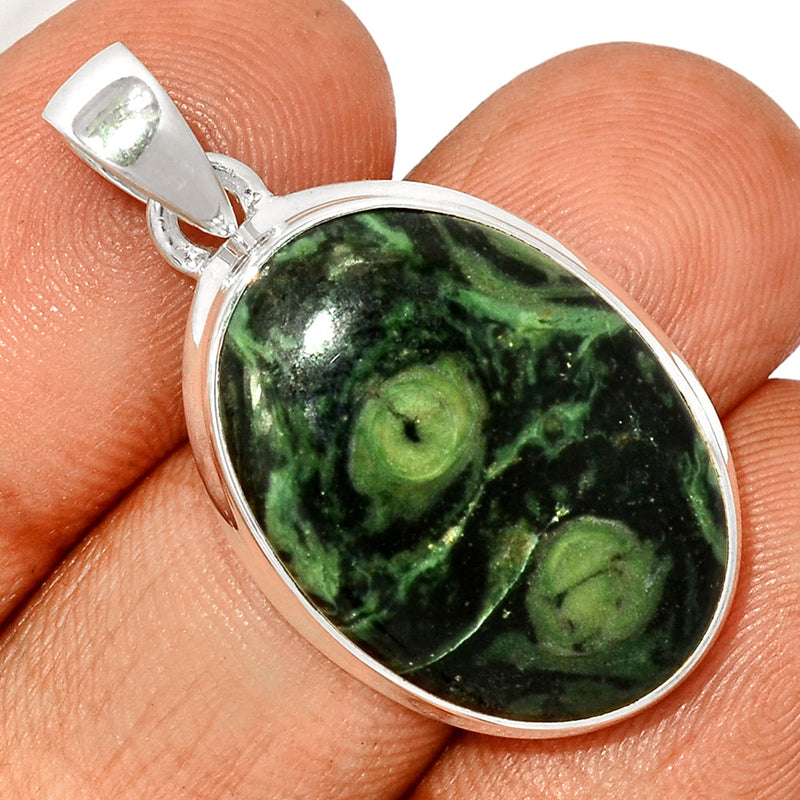 1.5" Kambaba Ocean Jasper Pendants - KOJP324