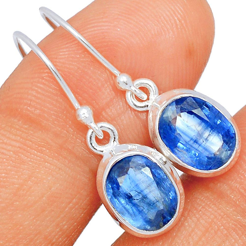 1.1" Faceted Kyanite Earrings - KYFE184