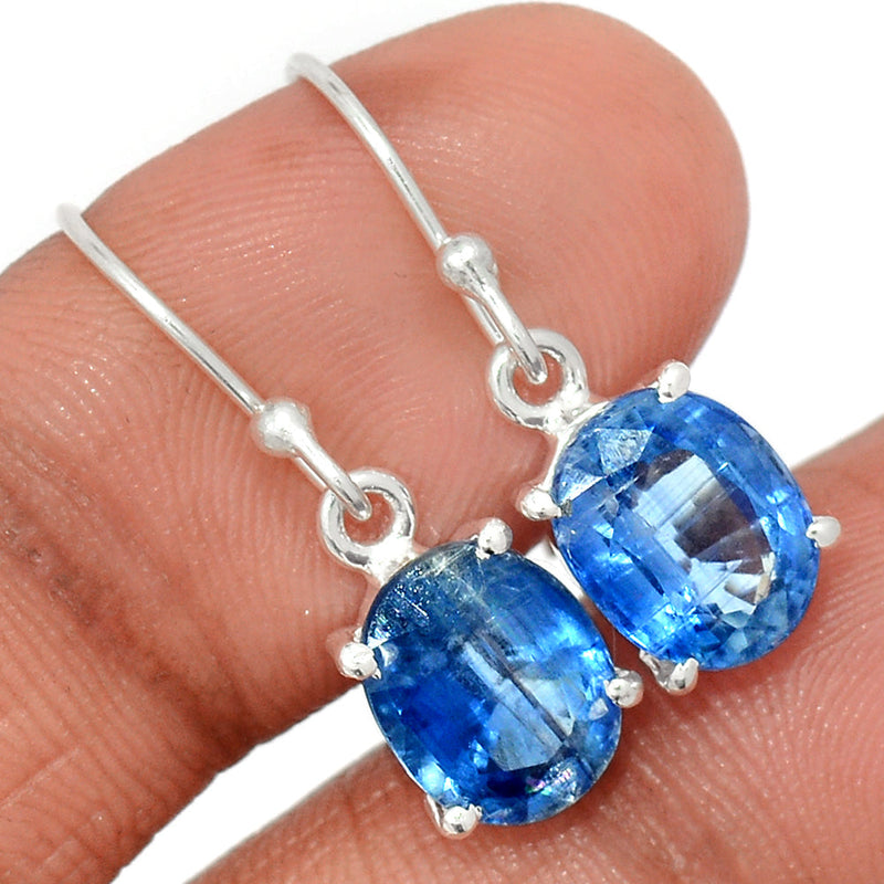 1" Kyanite Faceted Earrings - KYFE221