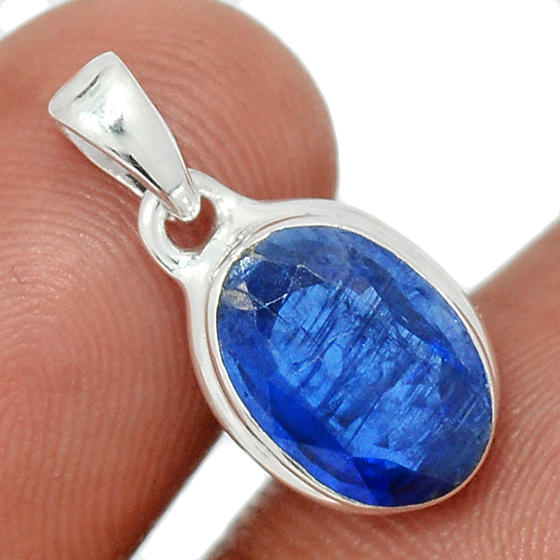 0.7" Kyanite Faceted Pendants - KYFP535