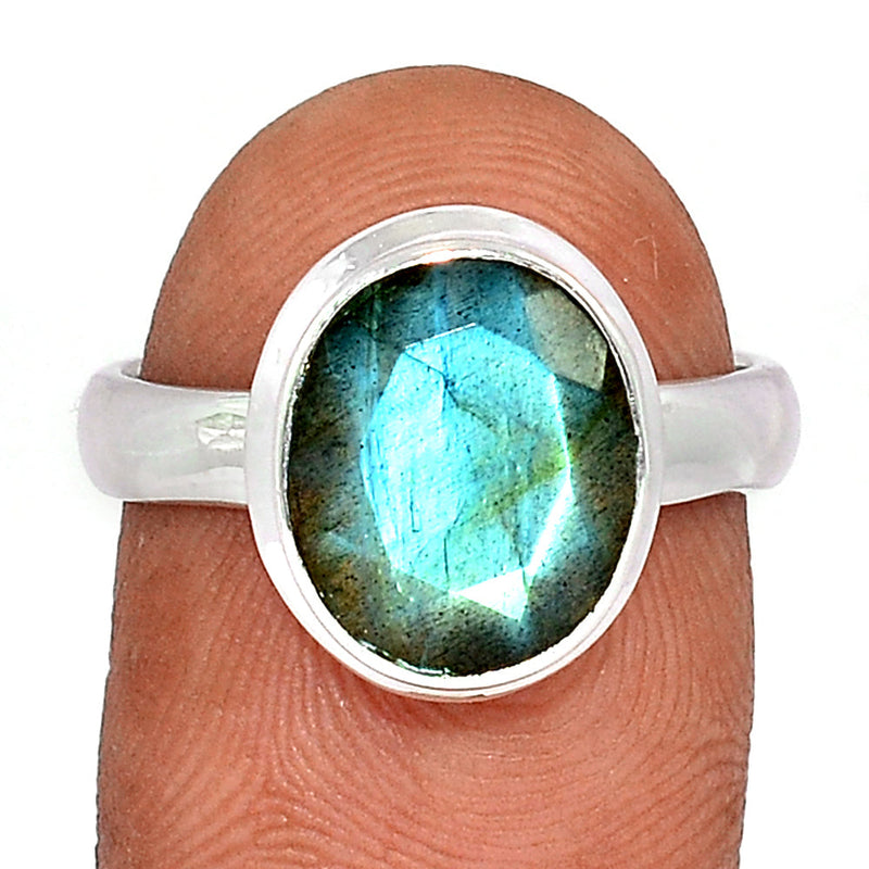 Labradorite Faceted Ring - LBFR1045