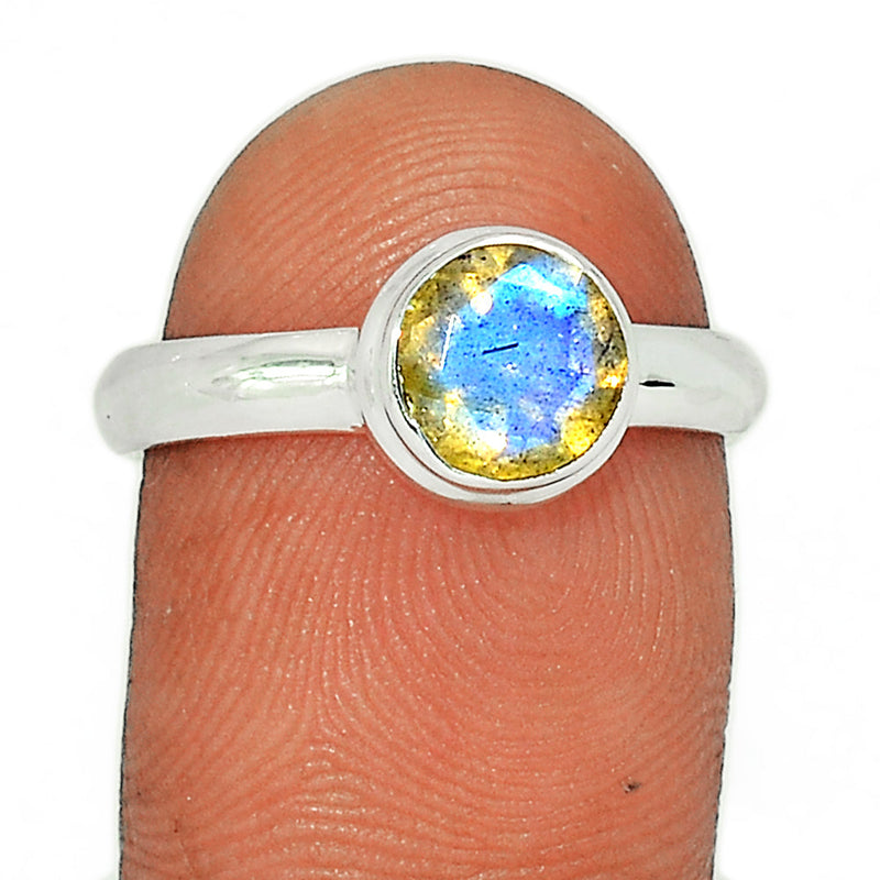 Labradorite Faceted Ring - LBFR1072