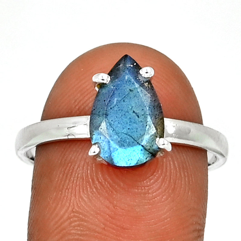 Claw - Labradorite Faceted Ring - LBFR1124