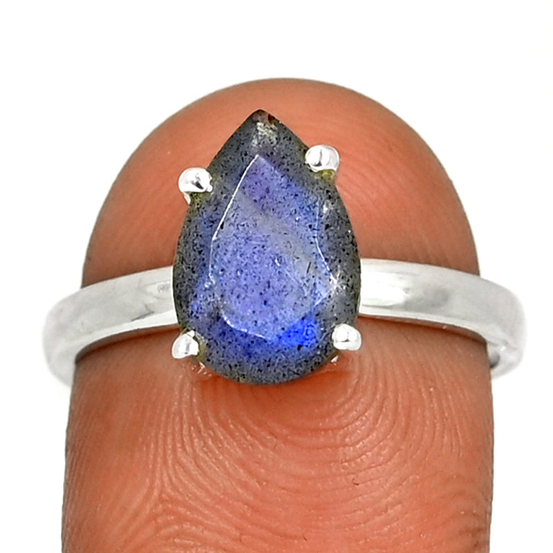 Claw - Labradorite Faceted Ring - LBFR1136