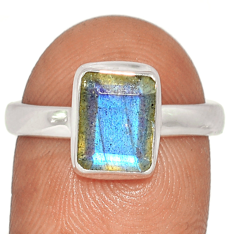 Labradorite Faceted Ring - LBFR963