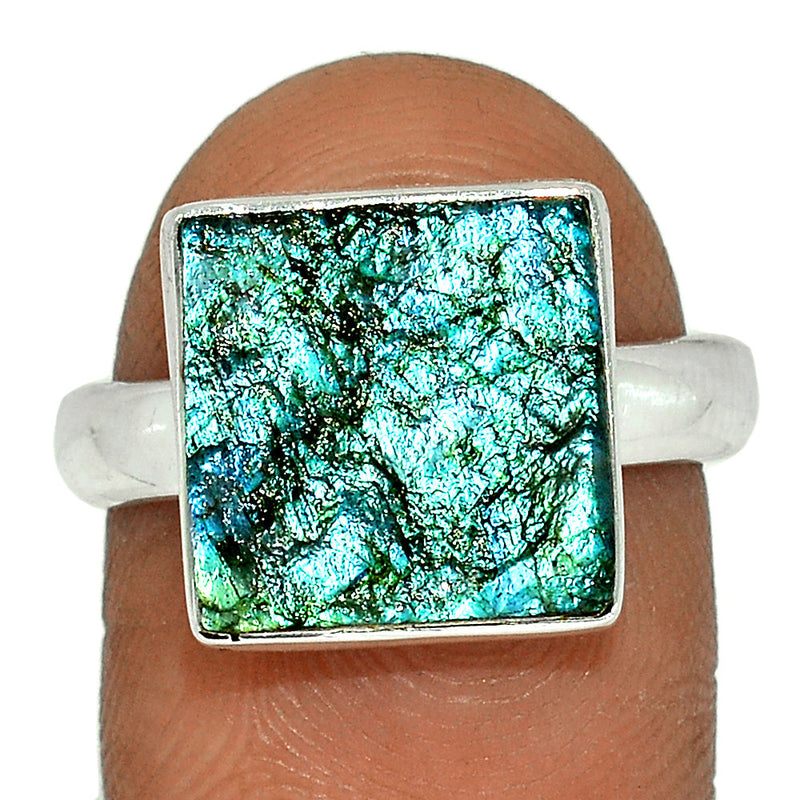 Labradorite Rough Ring - LBRR1026