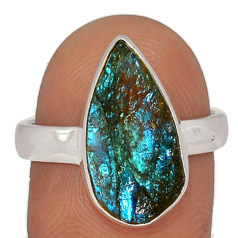 Labradorite Rough Ring - LBRR1055