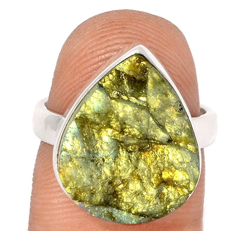 Labradorite Rough Ring - LBRR795