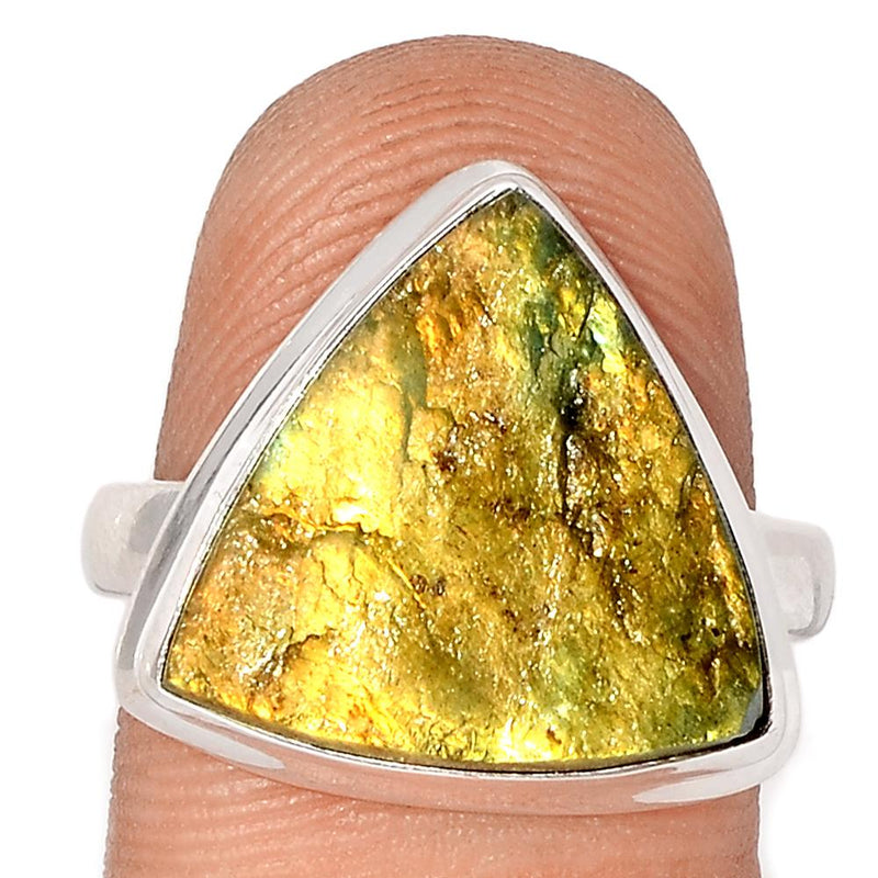 Labradorite Rough Ring - LBRR820