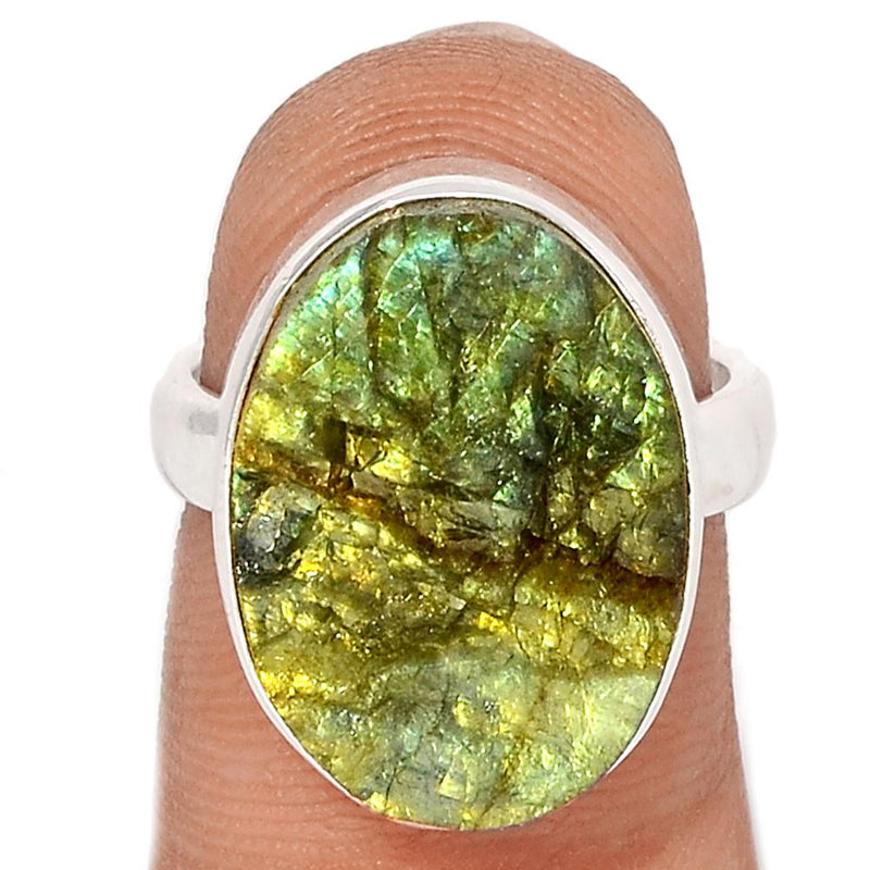 Labradorite Rough Ring - LBRR823