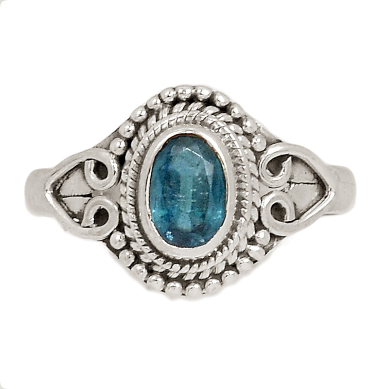 Small Filigree - London Blue Topaz Ring - LBTR40