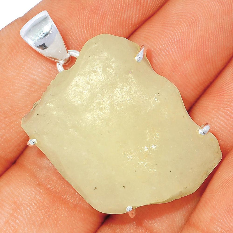 1.5" Claw - Libyan Desert Glass Pendants - LDGP214