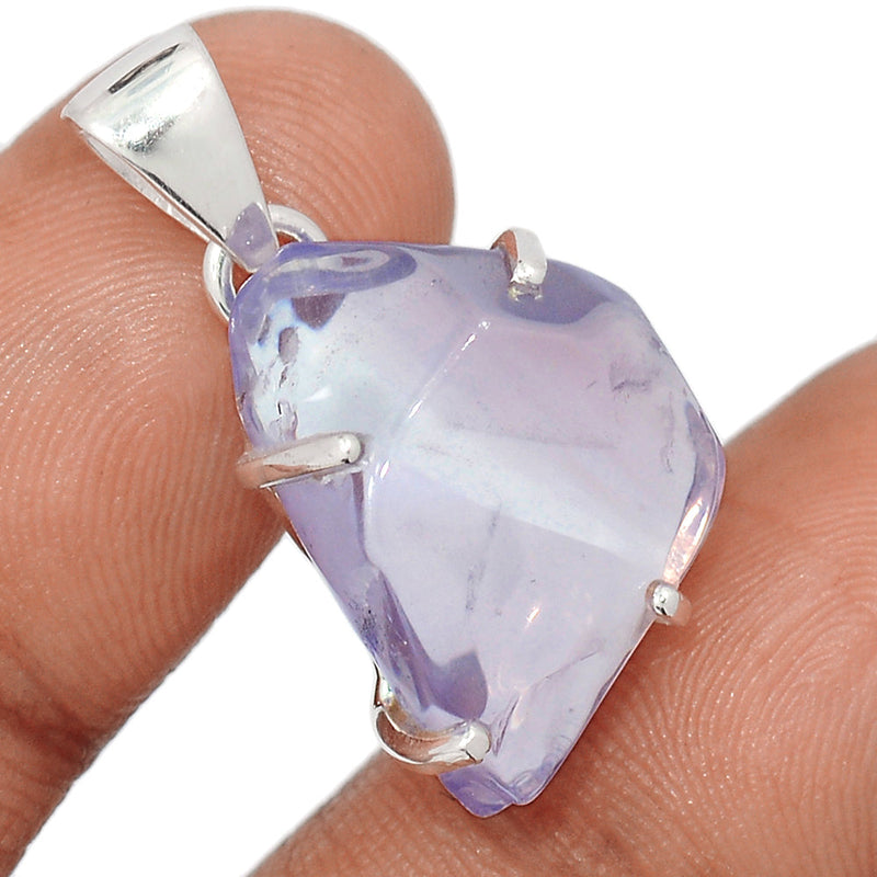 1.1" Claw - Lavender Quartz Rough Pendants - LDJP261