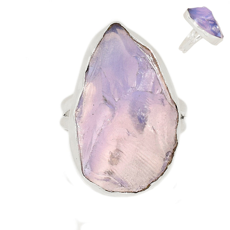 Lavender Quartz Rough Ring - LDJR141