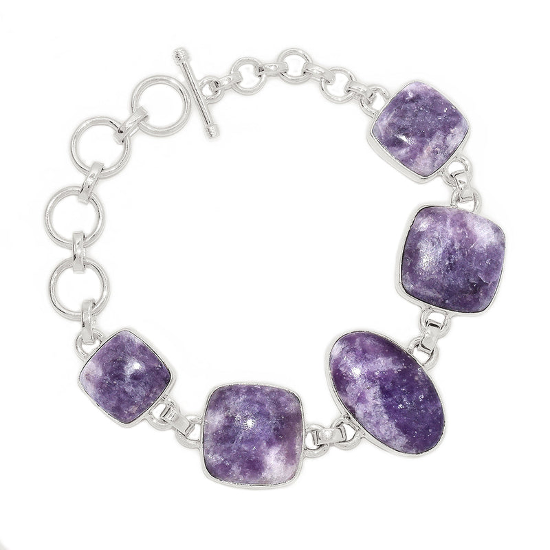 7.7" Lepidolite Bracelets - LDLB11