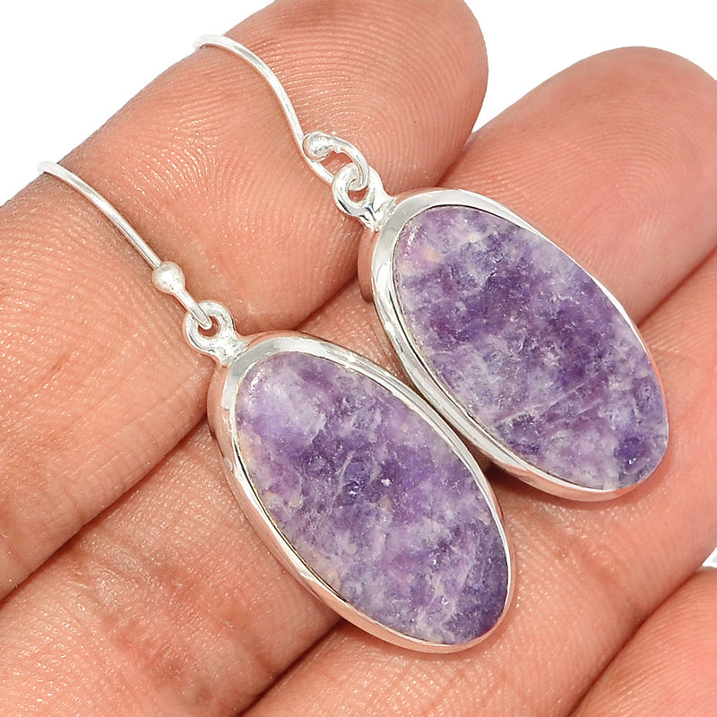 1.7" Lepidolite Earrings - LDLE139