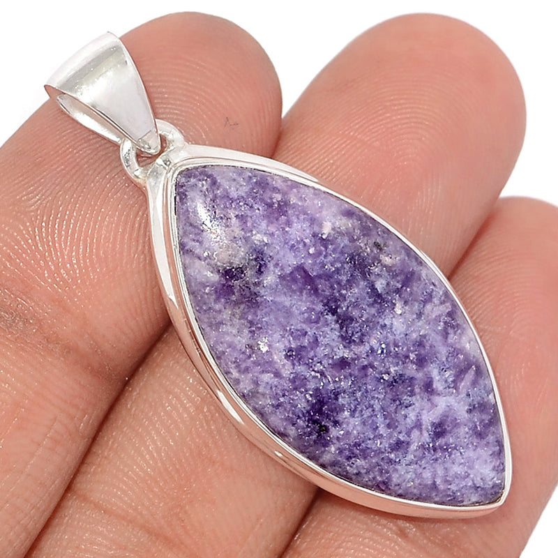 1.7" Lepidolite Pendants - LDLP386