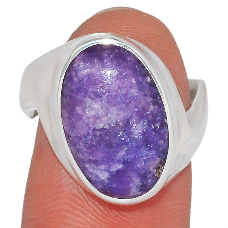 Solid - Lepidolite Ring - LDLR35