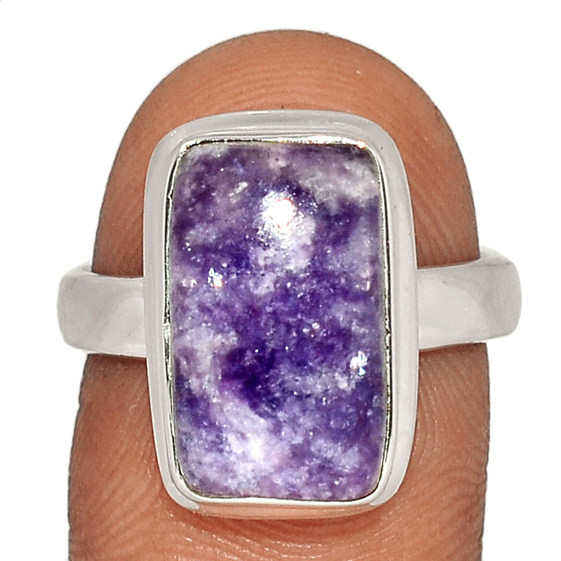 Lepidolite Ring - LDLR86