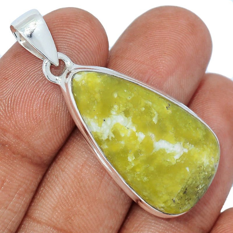 1.7" Lizardite Serpentine Pendants - LDSP106