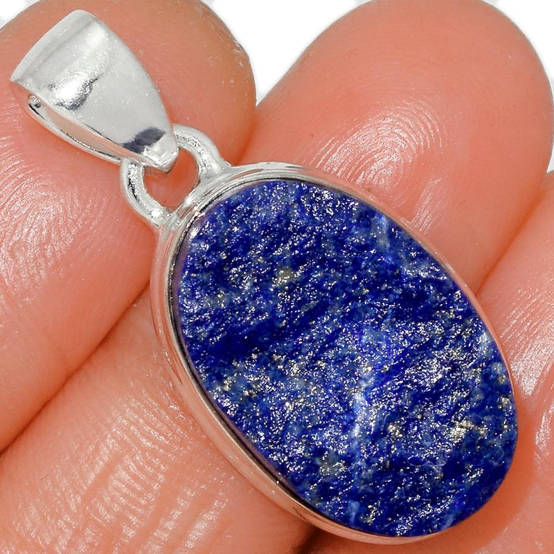 1.2" Lapis Druzy Pendants - LDZP381