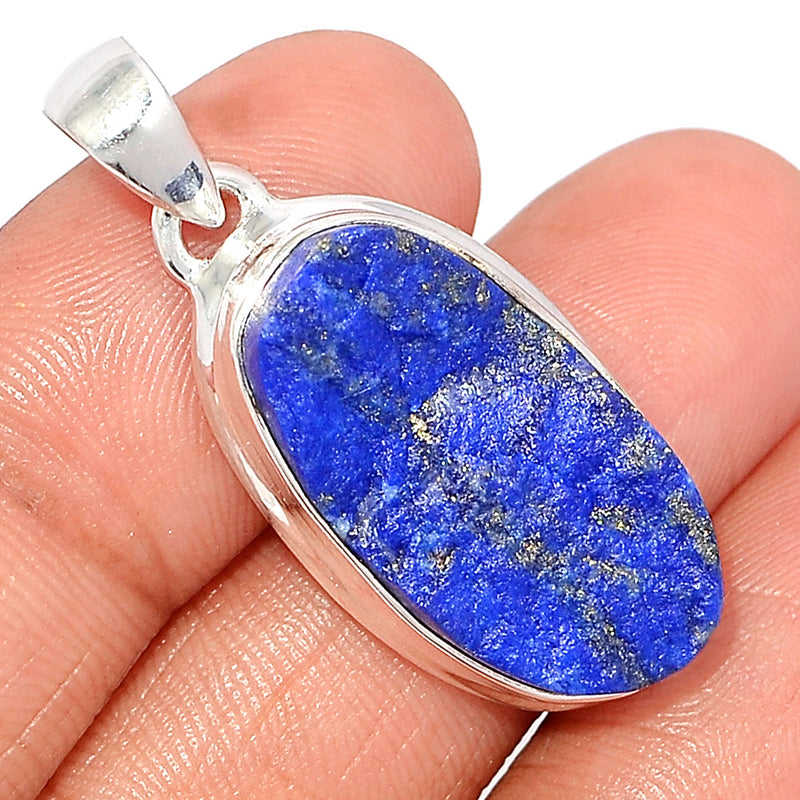 1.5" Lapis Druzy Pendants - LDZP442