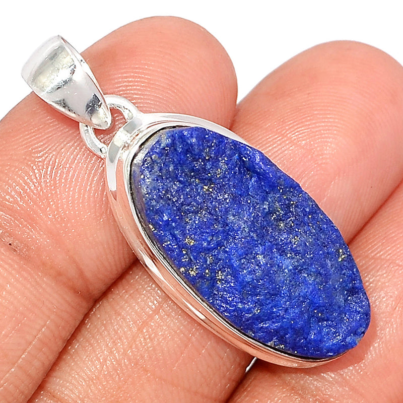 1.6" Lapis Druzy Pendants - LDZP445