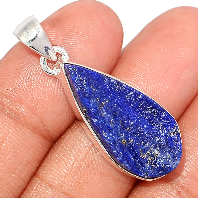 1.5" Lapis Druzy Pendants - LDZP447