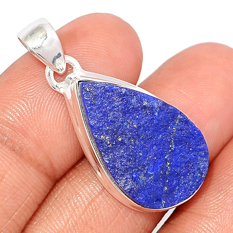 1.5" Lapis Druzy Pendants - LDZP455