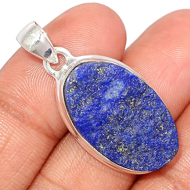 1.5" Lapis Druzy Pendants - LDZP459