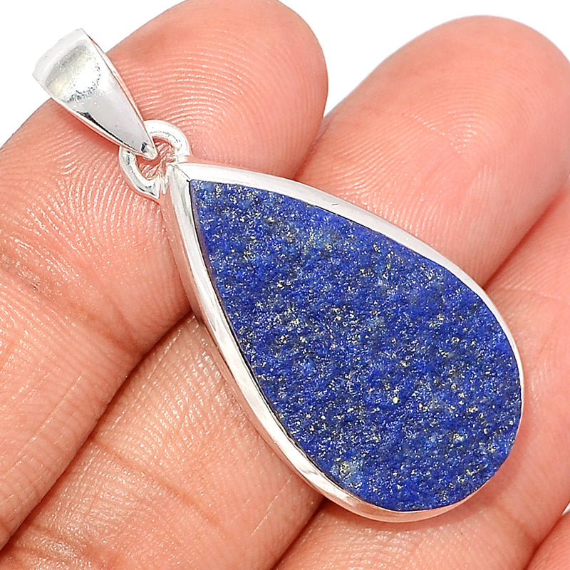 1.7" Lapis Druzy Pendants - LDZP461