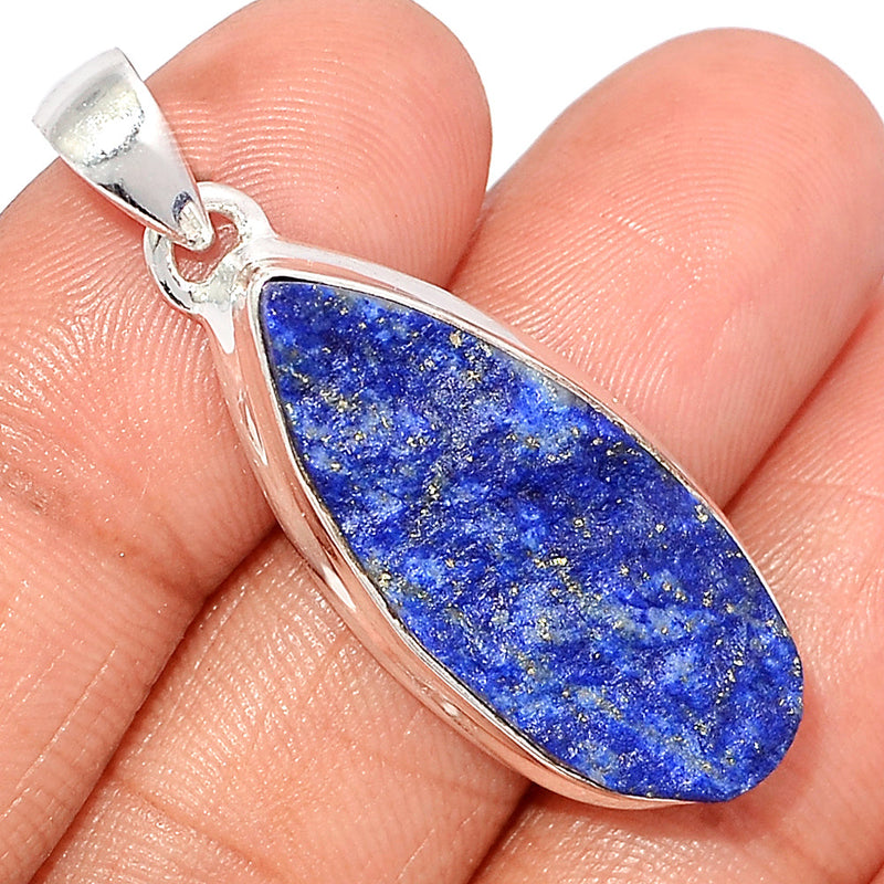 1.7" Lapis Druzy Pendants - LDZP462