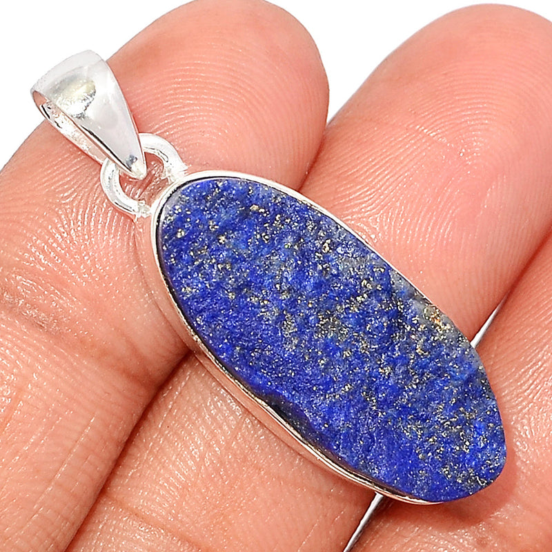 1.6" Lapis Druzy Pendants - LDZP477