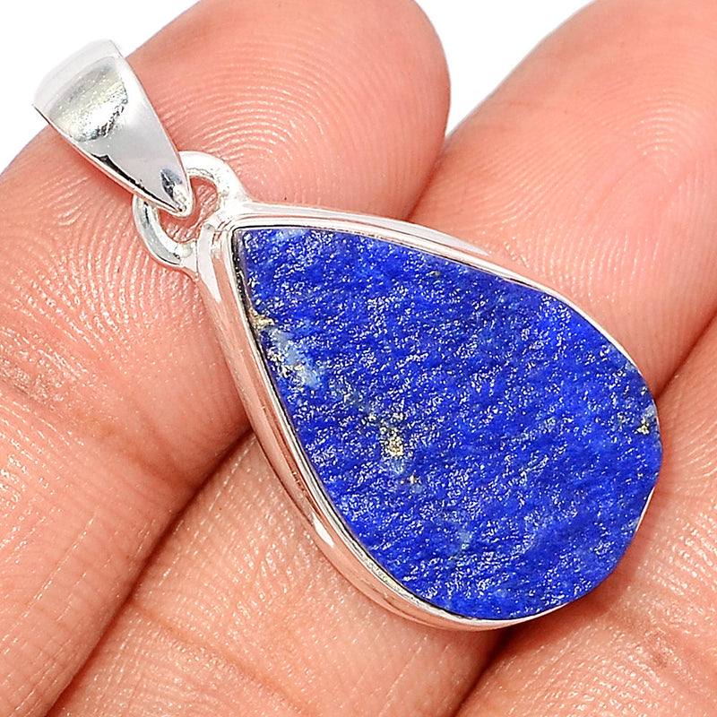 1.5" Lapis Druzy Pendants - LDZP484