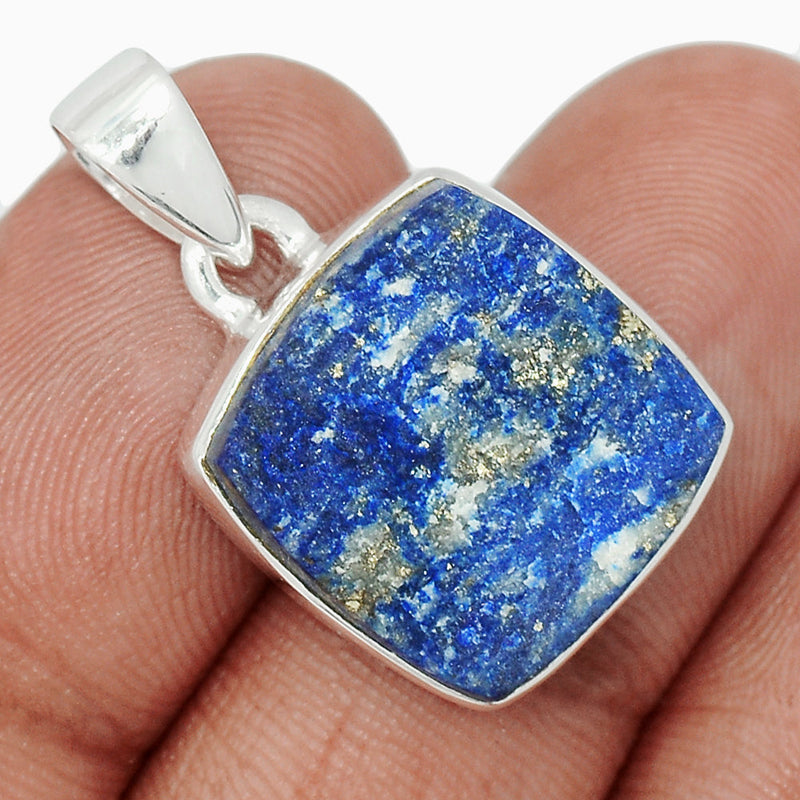 1.1" Lapis Druzy Pendants - LDZP542