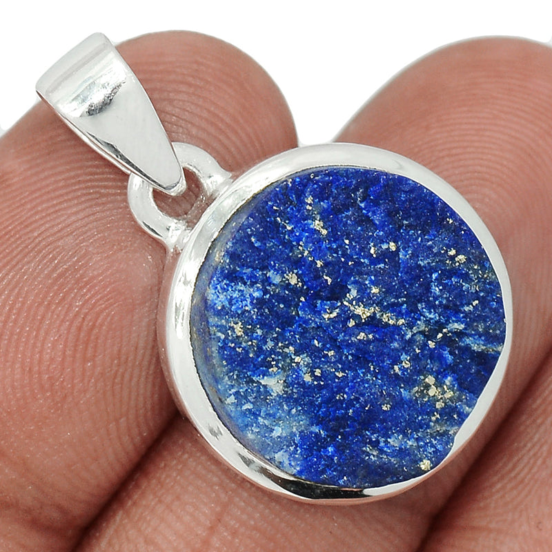 1.1" Lapis Druzy Pendants - LDZP546